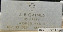 A. B. Gaines