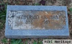 Henderson Kirkman