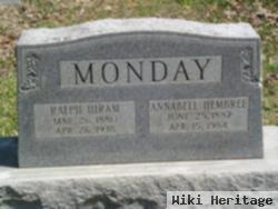 Ralph Hiram Monday, Sr