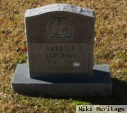 Ambrose Hargrave