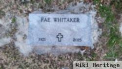 Fae Whitaker