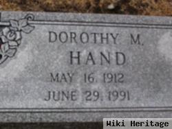 Dorothy M. Ritchie Hand