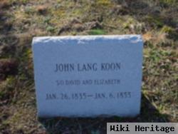 John Langston "lang" Koon