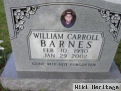 William Carroll "bill" Barnes