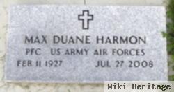 Max Duane Harmon