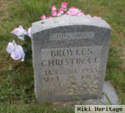 Christina F. Broyles