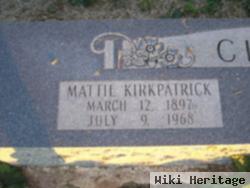 Mattie Kirkpatrick Clark