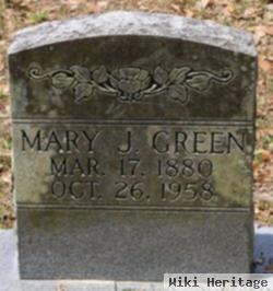 Mary Jane Green