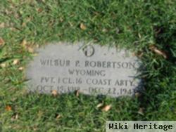 Wilbur P Robertson