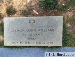 Leamon John Thomas Williams