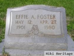 Effie A. Foster