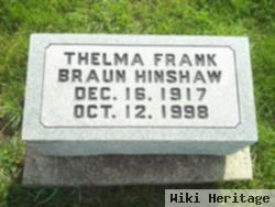 Thelma Dorthea Frank Hinshaw