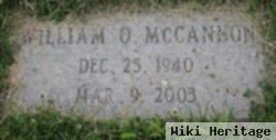 William Oren "bill" Mccannon