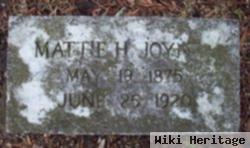 Martha Carolina "mattie" Hales Joyner