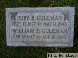 William E Coleman