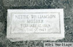 Mrs Antoinette "nettie" Williamson Mosher