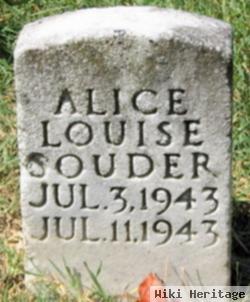 Alice Louise Souder