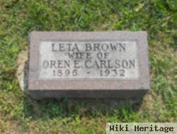 Leta Brown Carlson