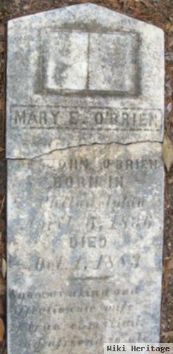 Mary E. O'brien