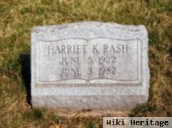 Harriet Knowles Rash