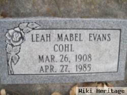 Leah Mabel Evans Cohl