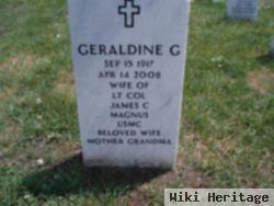 Geraldine "gerrie" G Magnus