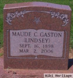 Maude Rae Cecelia Lindsey Gaston