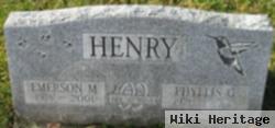 Sgt Emerson Meade Henry