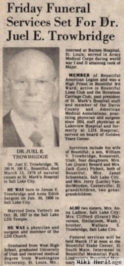 Dr Juel Elias Trowbridge