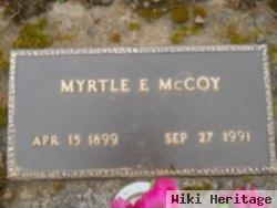 Myrtle E Mccoy