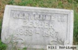 Gertrude H Zecher