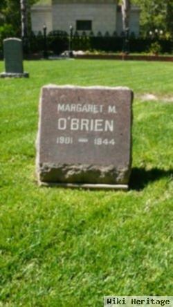 Margaret M O'brien