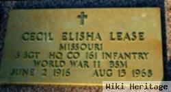 Cecil Elisha Lease