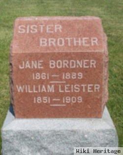 Jane Leister Bordner