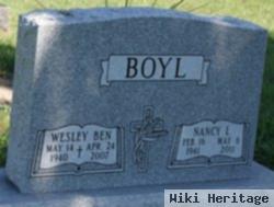 Wesley Ben Boyl