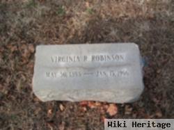 Virginia R. Robinson