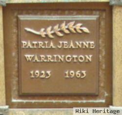 Patria Jeanne Price Warrington