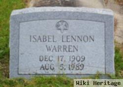 Isabel Lennon Warren