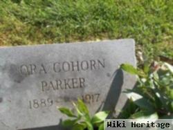 Ora Cohorn Parker