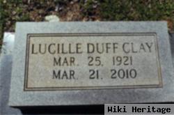 Lucille Duff Clay