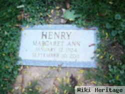 Margaret Ann Henry