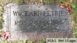 William E Petrie