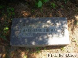 Mary Jane Thomas