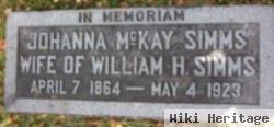 Johanna Mckay Simms