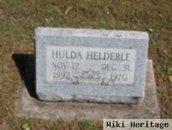 Hulda Helderle