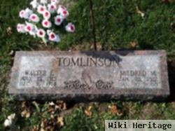 Walter E Tomlinson