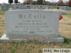 Chester Bonner Mccalla, Jr