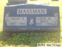 Leroy W "moes" Massman