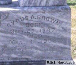 Cyrus Alexander Brown