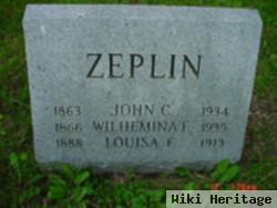 Johanna Louisa "lou" Zeplin Zimmerman